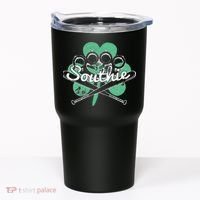 Southie Boston Irish Saint Patrick's Day Distressed Tumbler thumb 0
