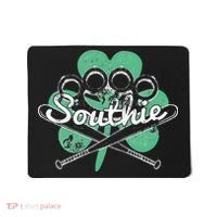 Southie Boston Irish Saint Patrick's Day Distressed Mousepad thumb 0