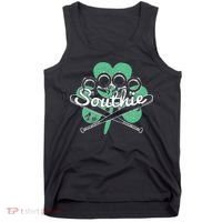 Southie Boston Irish Saint Patrick's Day Distressed Tank Top thumb 0