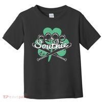 Southie Boston Irish Saint Patrick's Day Distressed Toddler T-Shirt thumb 0