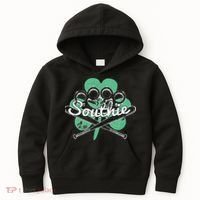 Southie Boston Irish Saint Patrick's Day Distressed Kids Hoodie thumb 0