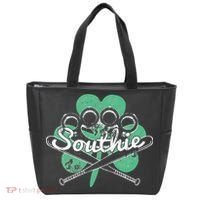 Southie Boston Irish Saint Patrick's Day Distressed Tote Bag thumb 0