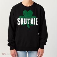 Southie Boston Irish Saint Patrick's Day Funny Women's Sweatshirt thumb 0