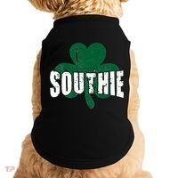 Southie Boston Irish Saint Patrick's Day Funny Doggie Tank thumb 0