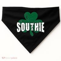 Southie Boston Irish Saint Patrick's Day Funny USA-Made Doggie Bandana thumb 0