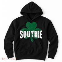 Southie Boston Irish Saint Patrick's Day Funny Hoodie thumb 0