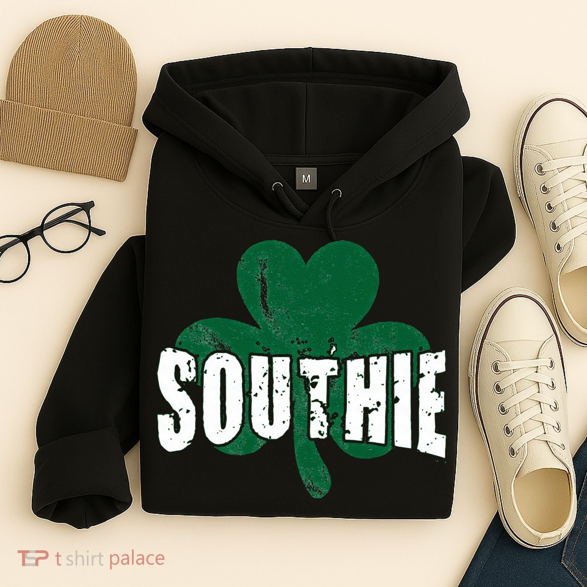 Southie Boston Irish Saint Patrick's Day Funny Hoodie