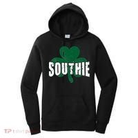 Southie Boston Irish Saint Patrick's Day Funny Women's Hoodie thumb 0