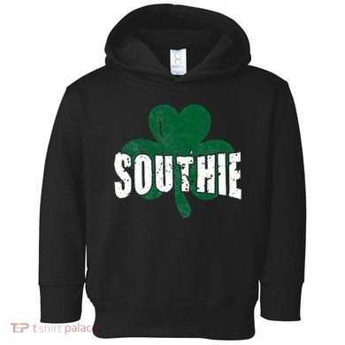Southie Boston Irish Saint Patrick's Day Funny Toddler Hoodie