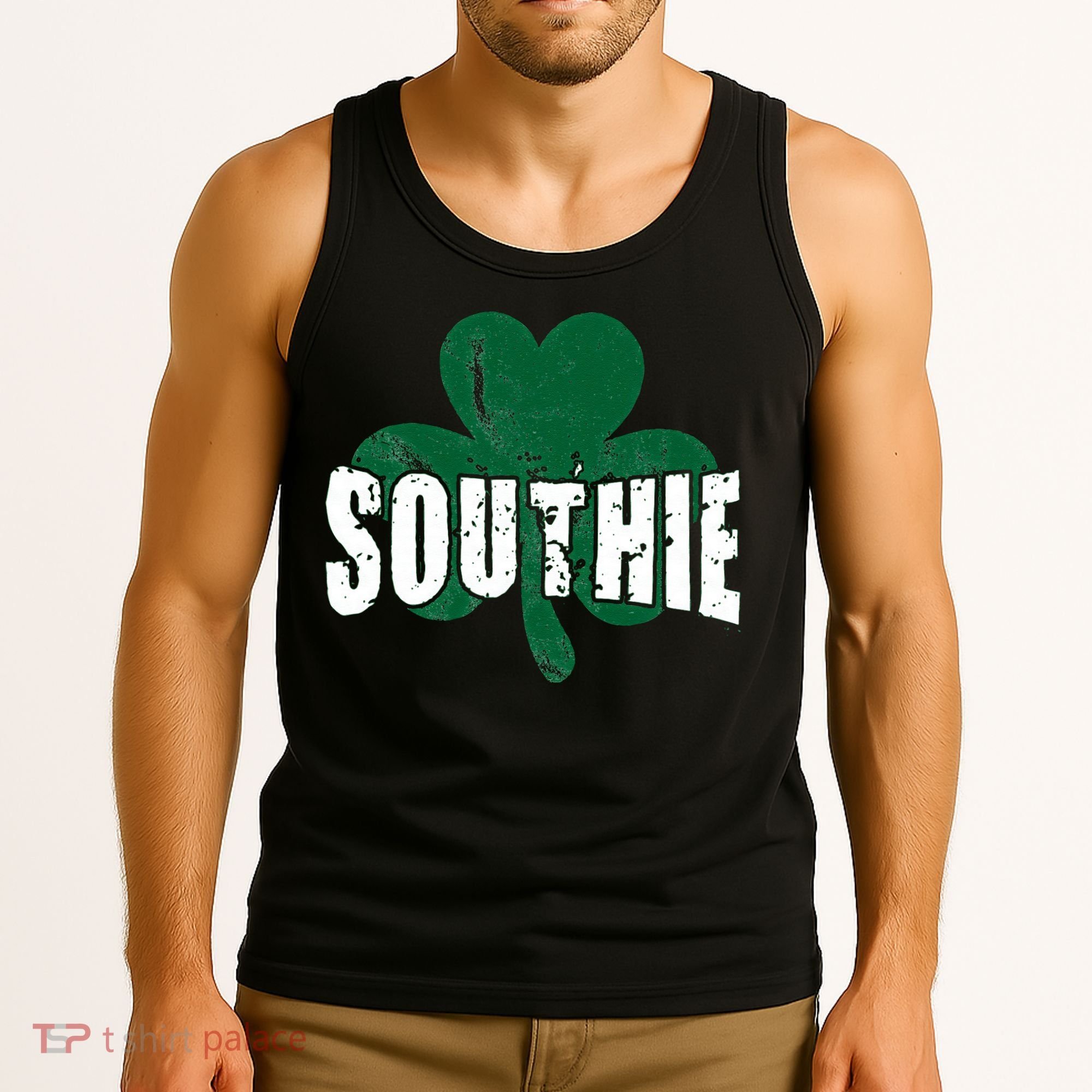 Southie Boston Irish Saint Patrick's Day Funny Tank Top