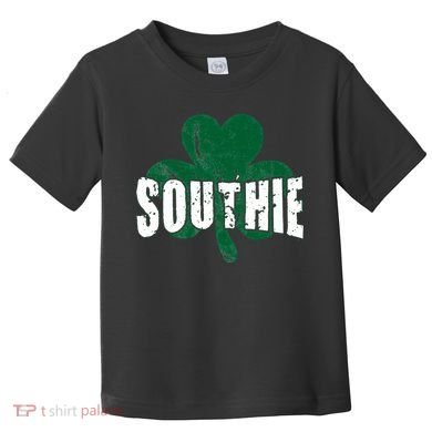 Southie Boston Irish Saint Patrick's Day Funny Toddler T-Shirt