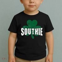 Southie Boston Irish Saint Patrick's Day Funny Toddler T-Shirt thumb 2