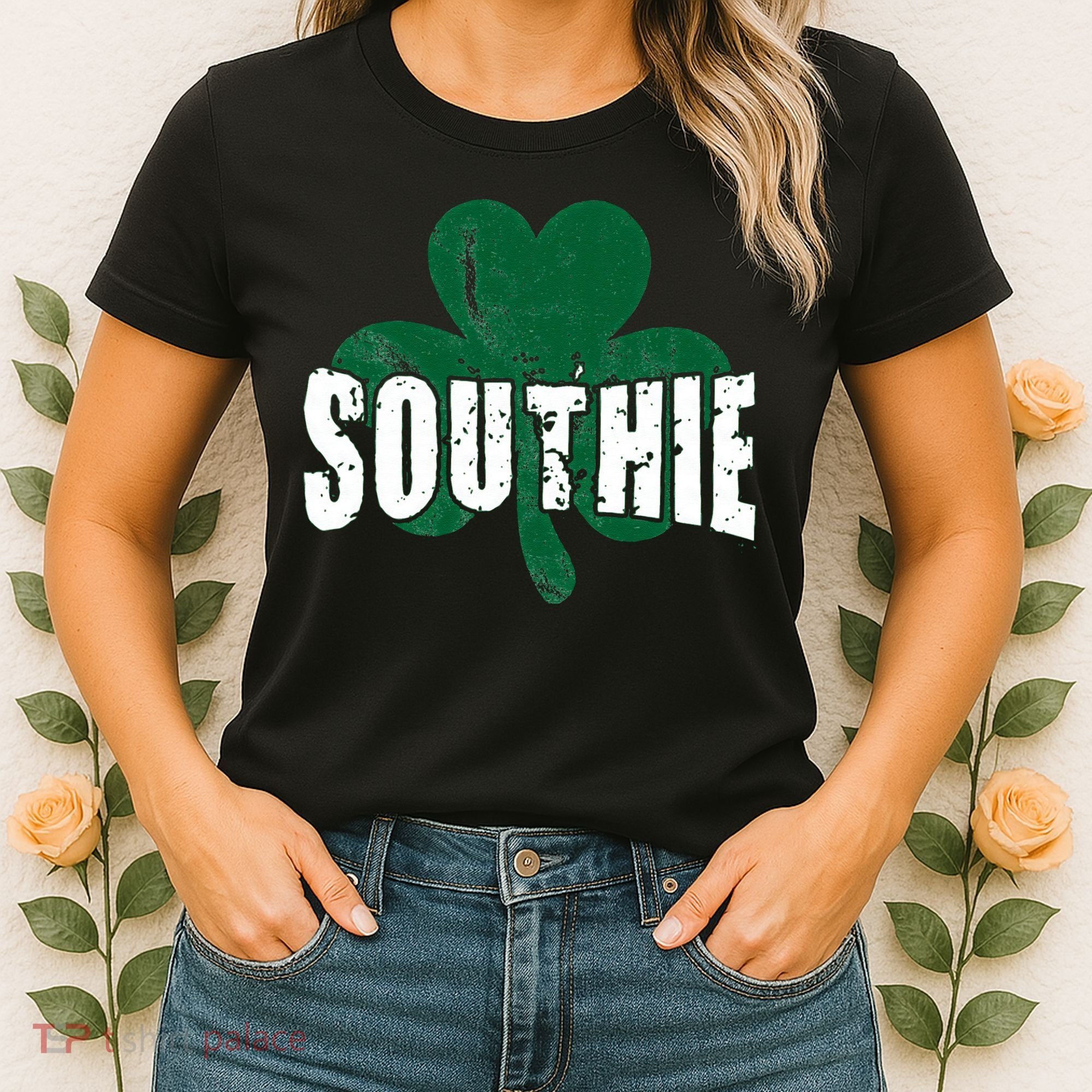 Southie Boston Irish Saint Patrick's Day Funny Women's T-Shirt