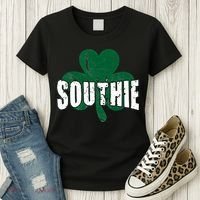 Southie Boston Irish Saint Patrick's Day Funny Women's T-Shirt thumb 3
