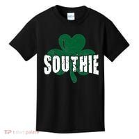 Southie Boston Irish Saint Patrick's Day Funny Kids T-Shirt thumb 0