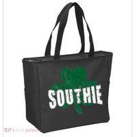 Southie Boston Irish Saint Patrick's Day Funny Tote Bag thumb 2