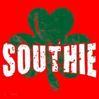 Southie Boston Irish Saint Patrick's Day Funny Santa Hat thumb 1