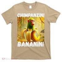 Shimpanzini Bananini Italian Brainrot Chimpanzee And Banana T-Shirt thumb 0