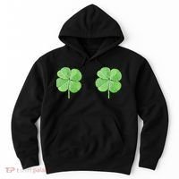 Shamrock Boobs Irish Saint St.Patrick's Patty's Day Hoodie thumb 0