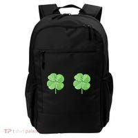 Shamrock Boobs Irish Saint St.Patrick's Patty's Day Backpack thumb 0