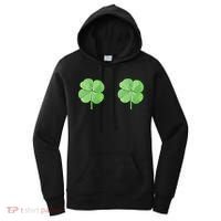 Shamrock Boobs Irish Saint St.Patrick's Patty's Day Women's Hoodie thumb 0