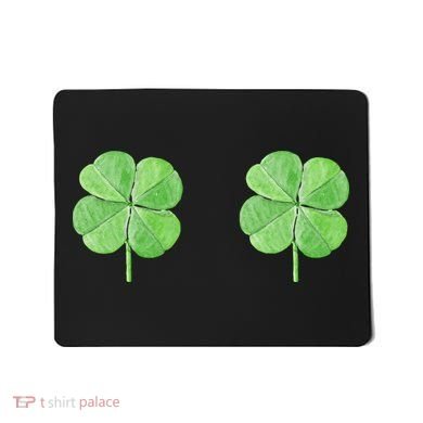 Shamrock Boobs Irish Saint St.Patrick's Patty's Day Mousepad