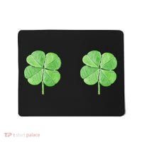 Shamrock Boobs Irish Saint St.Patrick's Patty's Day Mousepad thumb 0