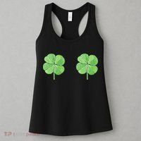 Shamrock Boobs Irish Saint St.Patrick's Patty's Day Women's Tank Top thumb 3