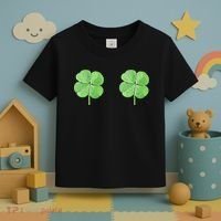 Shamrock Boobs Irish Saint St.Patrick's Patty's Day Toddler T-Shirt thumb 3
