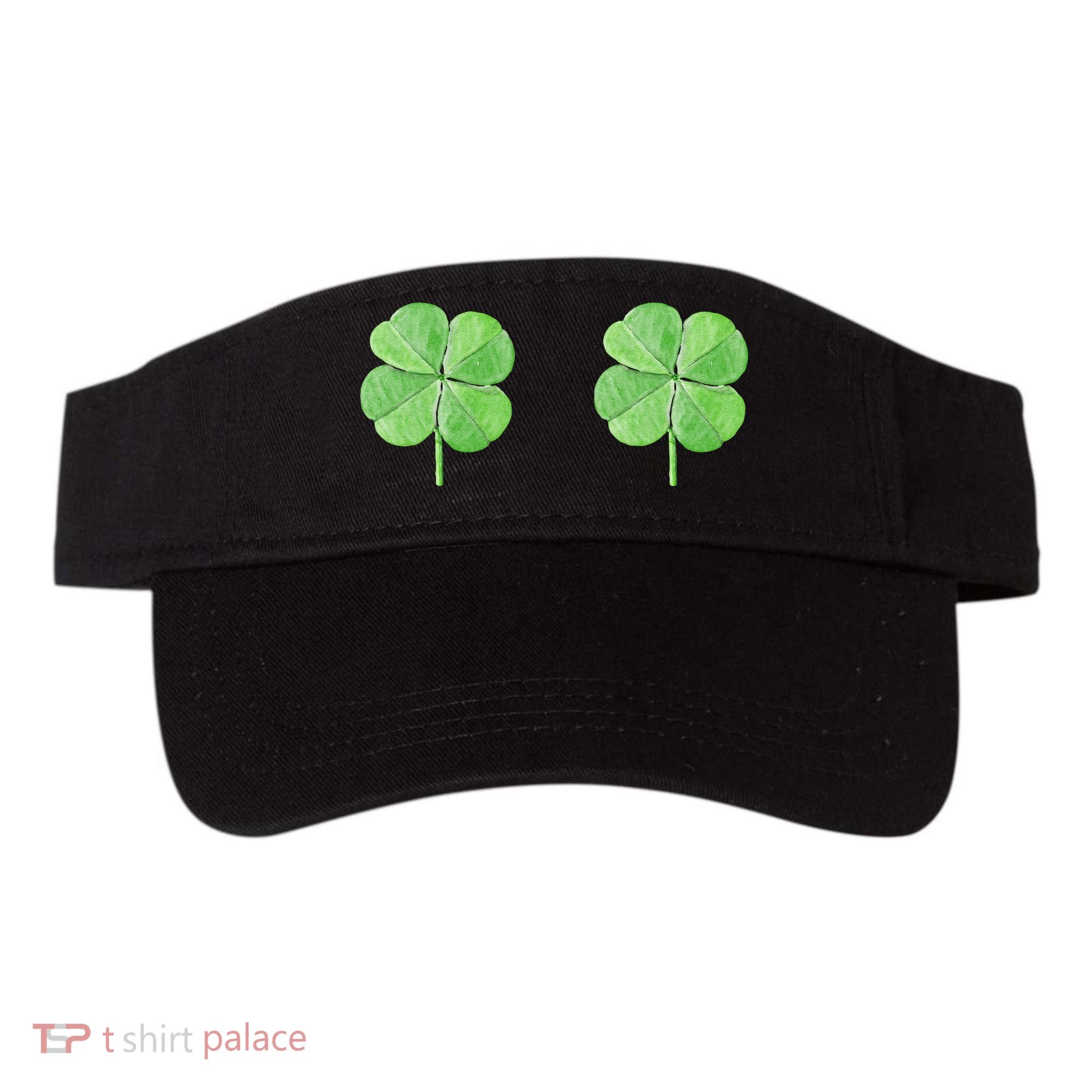 Shamrock Boobs Irish Saint St.Patrick's Patty's Day Visor