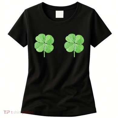 Shamrock Boobs Irish Saint St.Patrick's Patty's Day Women's T-Shirt