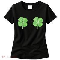 Shamrock Boobs Irish Saint St.Patrick's Patty's Day Women's T-Shirt thumb 0