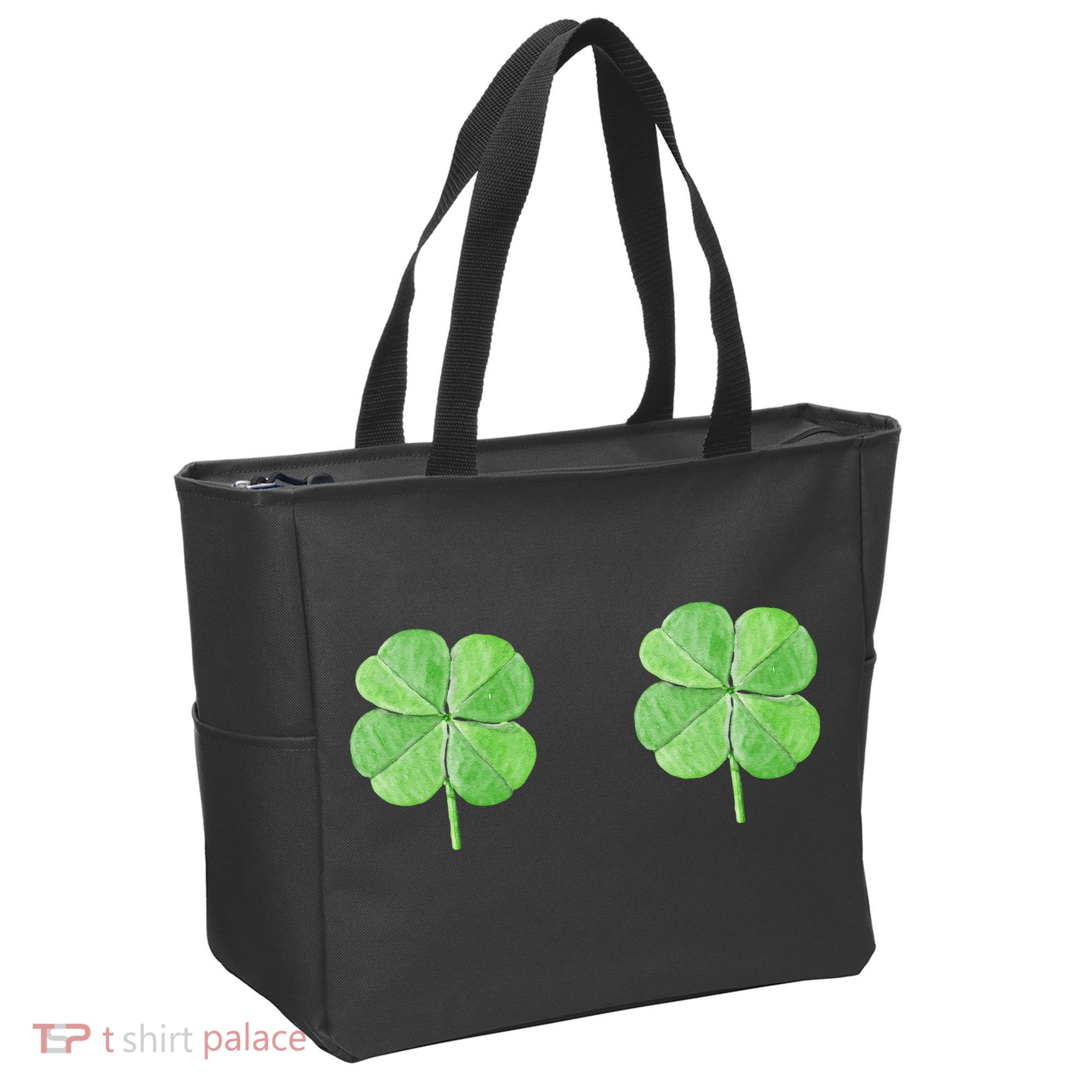 Shamrock Boobs Irish Saint St.Patrick's Patty's Day Tote Bag