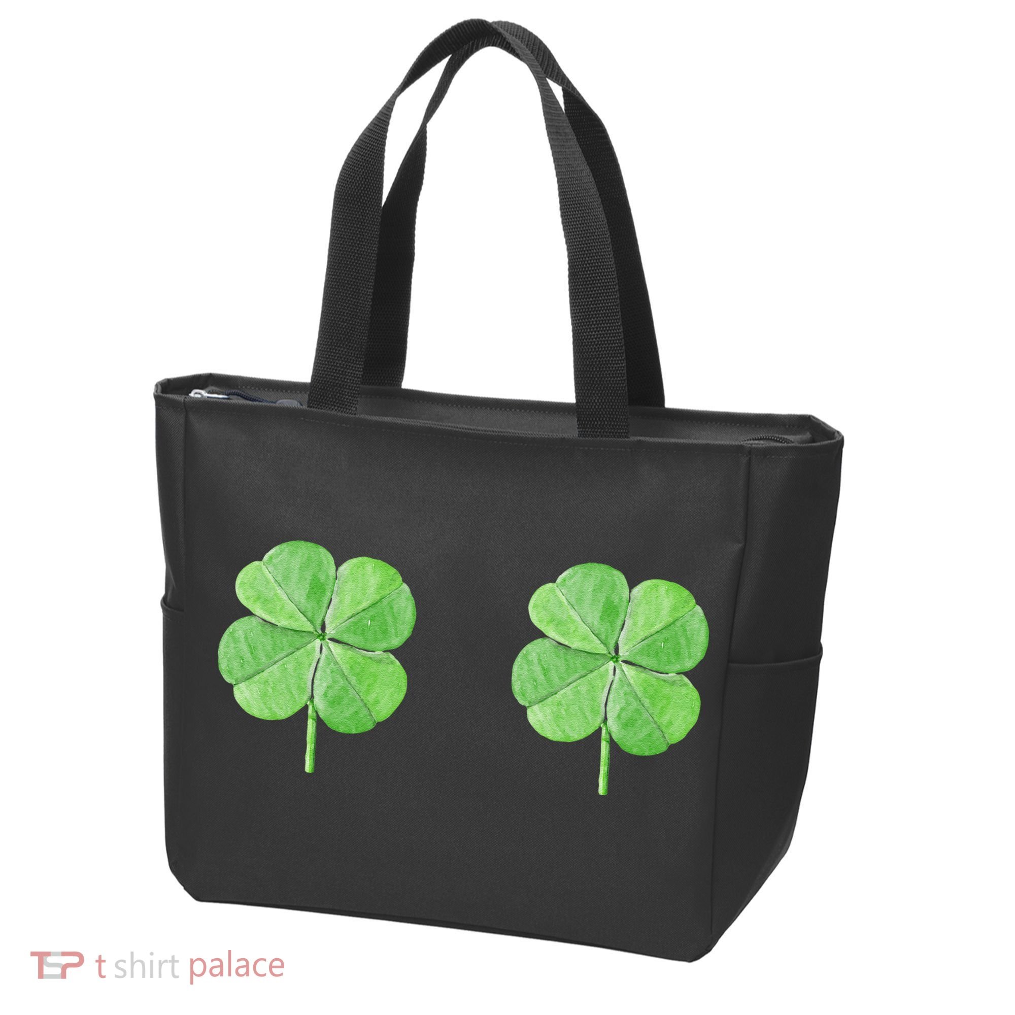 Shamrock Boobs Irish Saint St.Patrick's Patty's Day Tote Bag