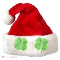 Shamrock Boobs Irish Saint St.Patrick's Patty's Day Santa Hat thumb 0