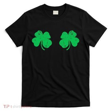 Shamrock Boobs Irish St Patricks Day T-Shirt