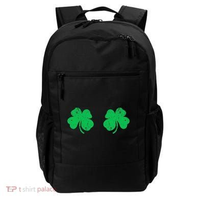 Shamrock Boobs Irish St Patricks Day Backpack