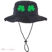 Shamrock Boobs Irish St Patricks Day Bucket Hat thumb 0
