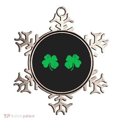 Shamrock Boobs Irish St Patricks Day Ornament