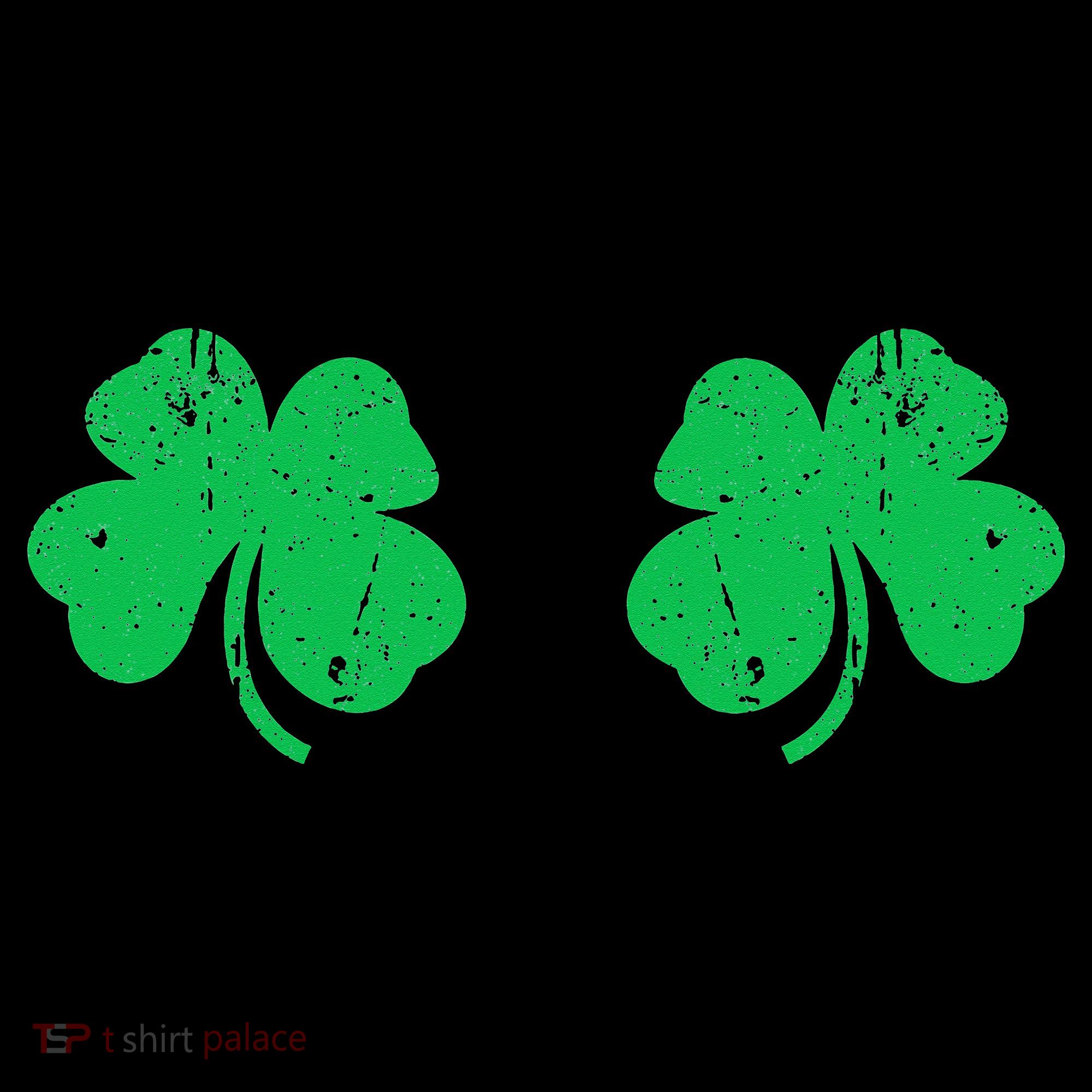 Shamrock Boobs Irish St Patricks Day Women's Tank Top