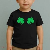 Shamrock Boobs Irish St Patricks Day Toddler T-Shirt thumb 2