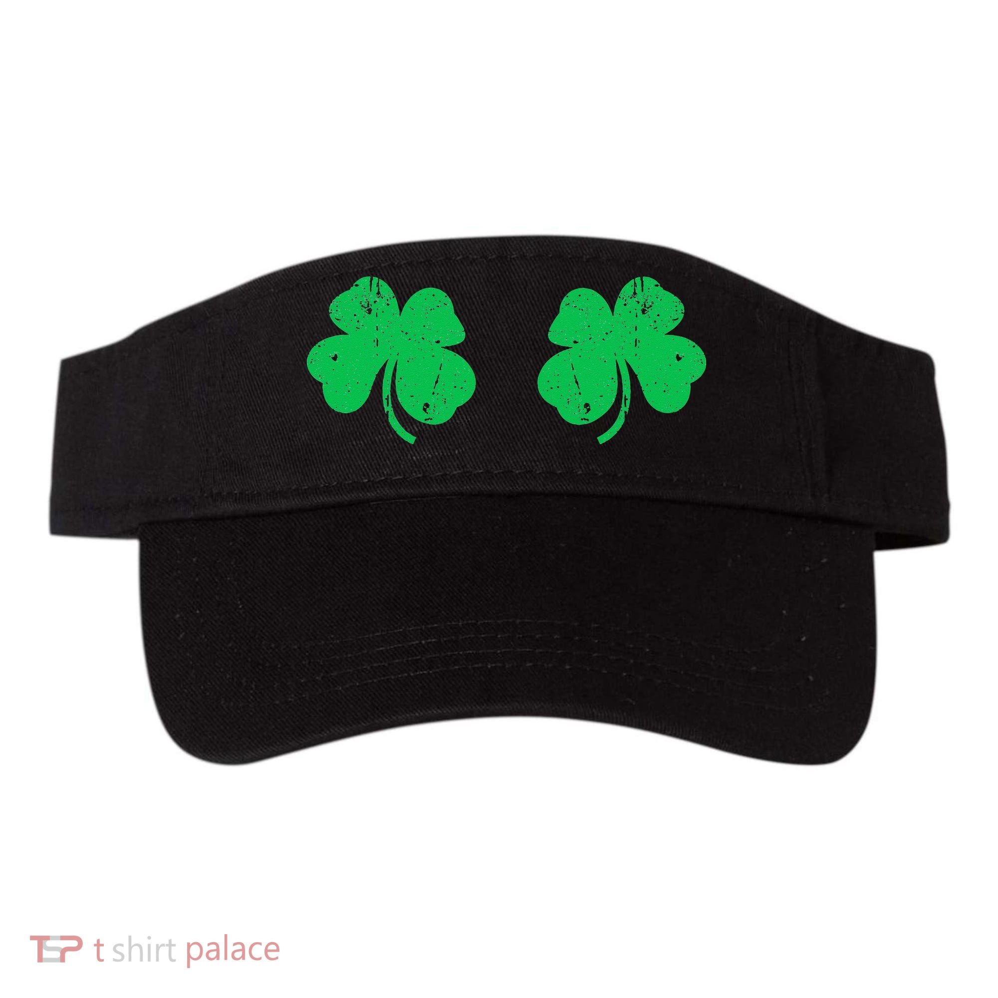Shamrock Boobs Irish St Patricks Day Visor