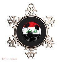 Soccer Ball Iraq Flag Iraqi Ornament thumb 0