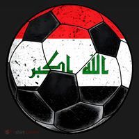 Soccer Ball Iraq Flag Iraqi Women's Tank Top thumb 5
