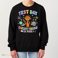 Spru Bruh Its Test Day You Got This Runki Toy Women's Sweatshirt thumb 0