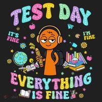 Spru Bruh Its Test Day You Got This Runki Toy Women's Sweatshirt thumb 2