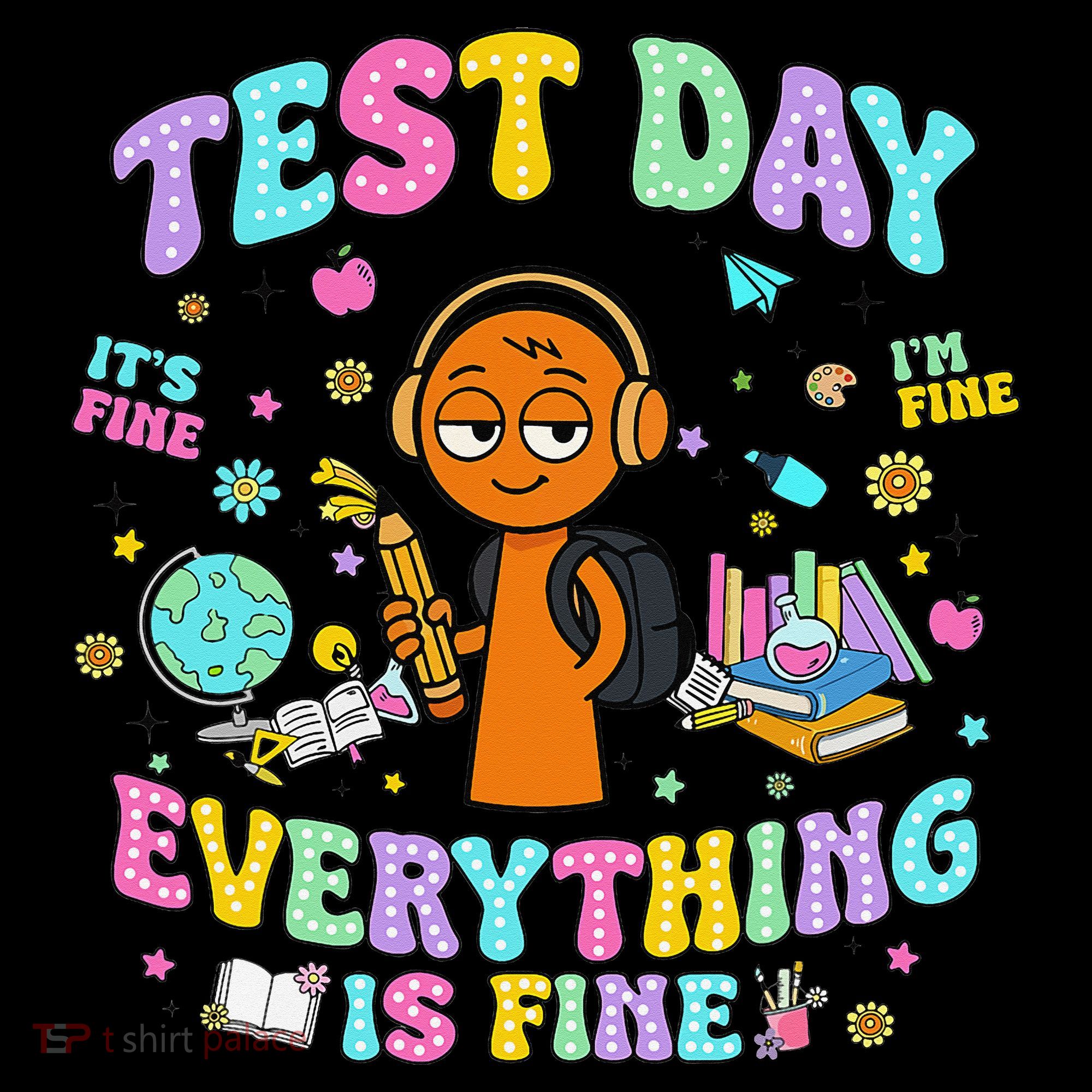 Spru Bruh Its Test Day You Got This Runki Toy Coffee Mug