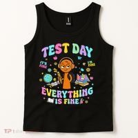Spru Bruh Its Test Day You Got This Runki Toy Tank Top thumb 2