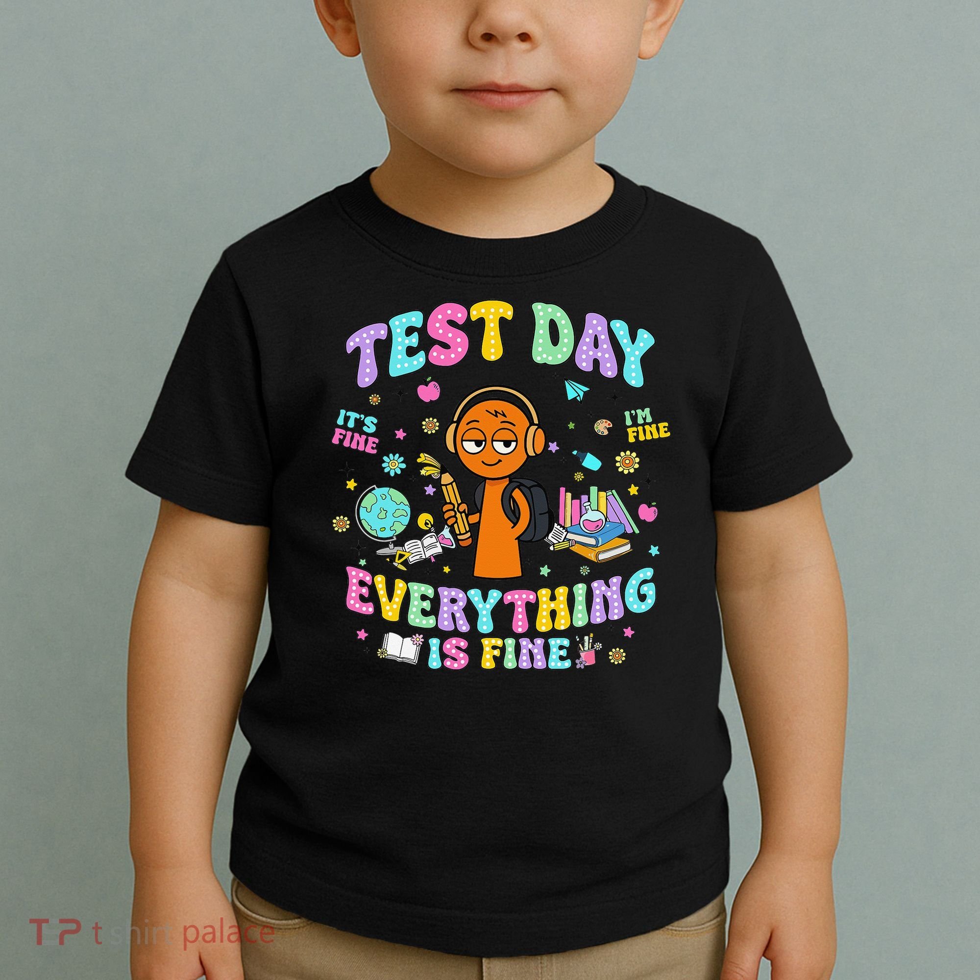 Spru Bruh Its Test Day You Got This Runki Toy Toddler T-Shirt