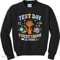 Spru Bruh Its Test Day You Got This Runki Toy Kids Sweatshirt thumb 0